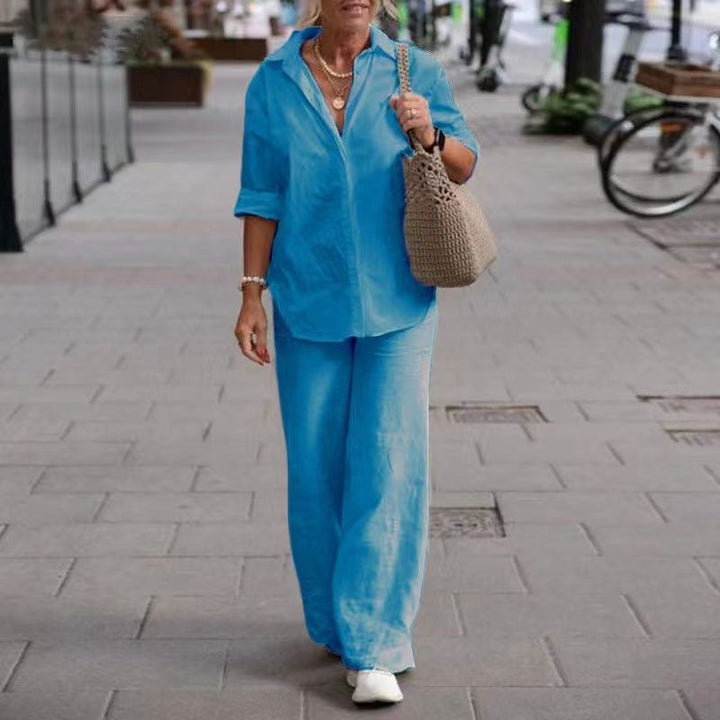 The Relaxed Shirt & Trousers Two-Piece Set